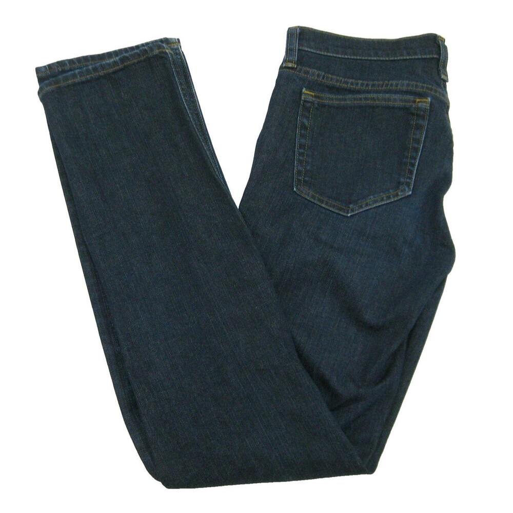 J.Crew Blue Jeans Womens 27 Regular Matchstick Skinny Jeans Denim Pants Zip Fly